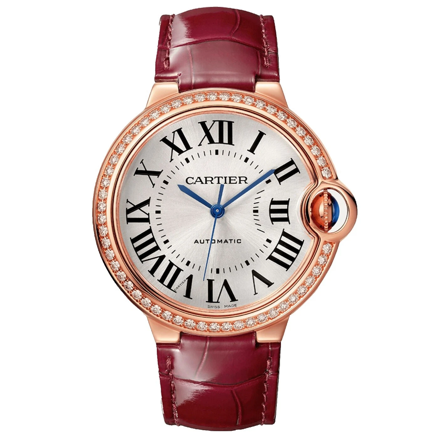Cartier Ballon Bleu Diamond Wristwatches
