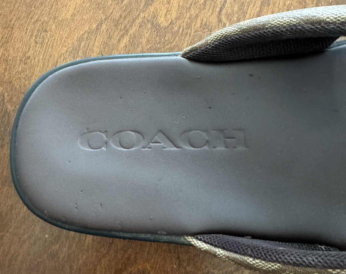 安心の国内発送♪セール♪お洒落☆COACH☆ZAK SIG FLIP FLOP c7036_khfx_a0