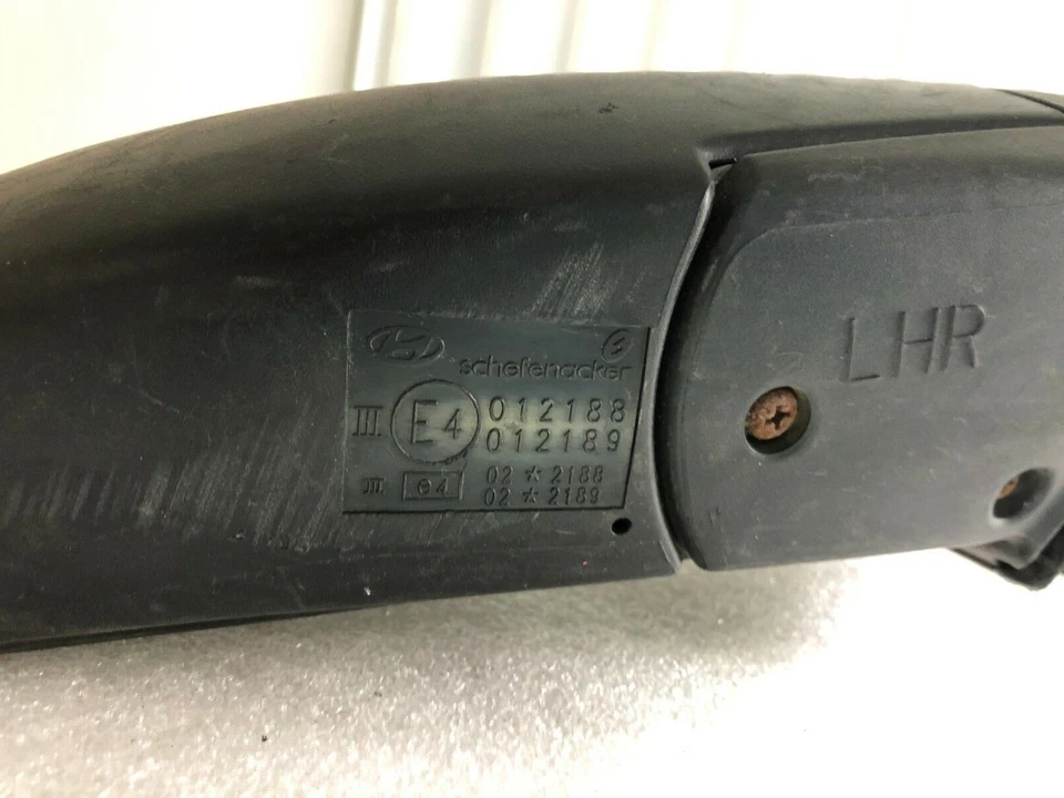 2002 HYUNDAI ACCENT PASSENGER Side RH Mirror Door Rear View Mirror (N-82) - Image 4 of 4