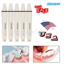 1-5Pcs Dental Ultrasonic Scaler Piezo Handpiece For EMS Cavitron Woodpecker Tip