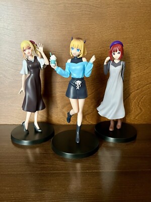 Plain Clothes Date Figure, Set of 3 Oshinoko, Ruby Kana Arima, MEMcho Figure