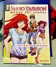 Shojo Fashion Manga Art School Book Impact Flores 8x11" New