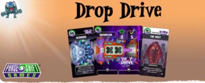 Drop Drive Board Game Dice Tower 2023 Promo cards Kickstarter 3 NEW ...