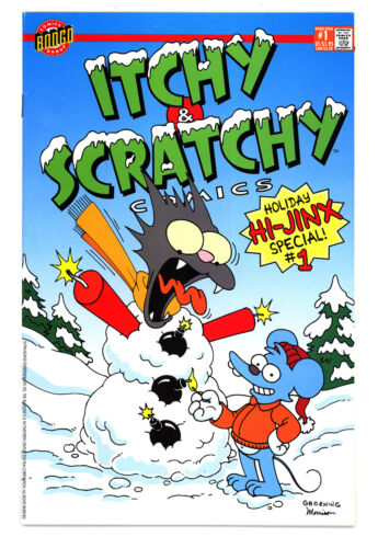 Itchy & Scratchy Comics Holiday Special #1 (1994) 9.0 vf/nm - Picture 1 of 1