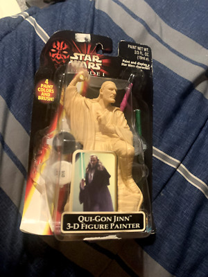 Star Wars Episode 1 Qui-Gon Jinn 3D Figur Maler 1998