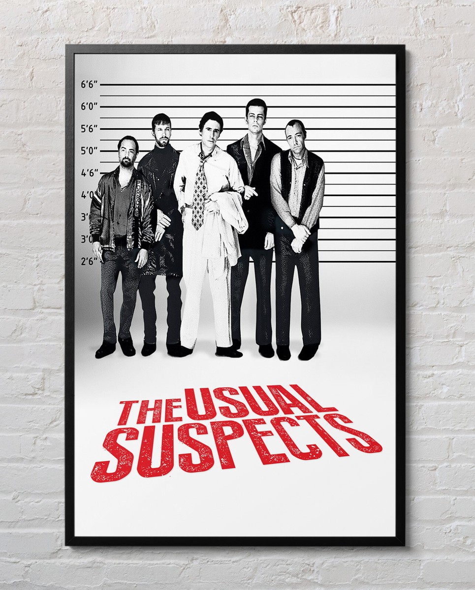 映画「グループ」 1966年USオリジナルインサートサイズポスター Movie Poster The Usual Suspects 1995 24x36 inch Glossy M9591 | eBay
