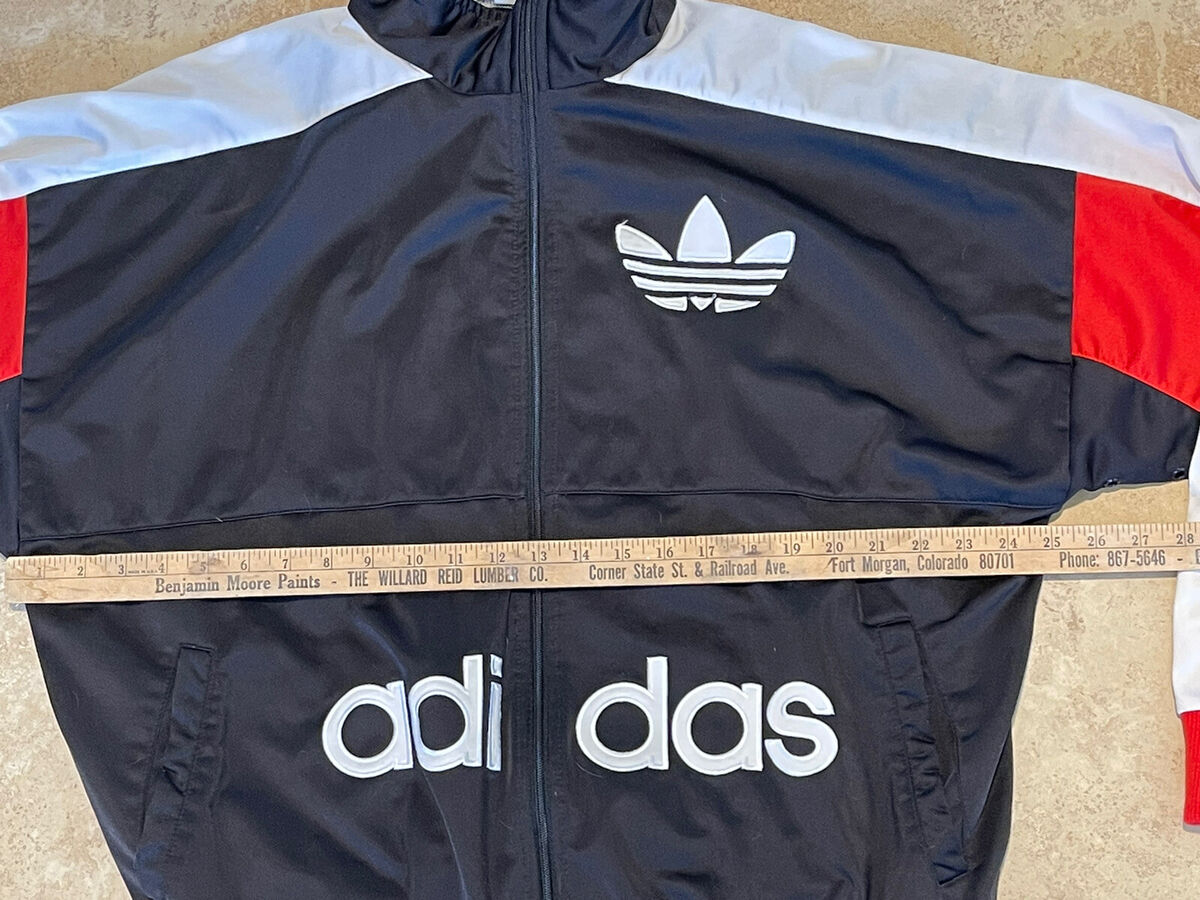 Vintage ADIDAS Track Jacket 90s Soccer Full Zipper XL Mens Vintage ADIDAS Track Jacket 90s Soccer Full Zipper XL Mens