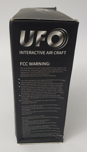UFO Interactive Aircraft Blinking Lights 14+ kids toy - Picture 4 of 6