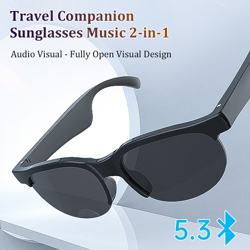Bluetooth Sunglasses Smart Audio Headset Wireless Sports Running Glasses US