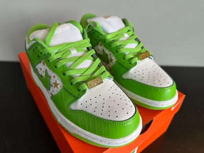 Size 9 - Nike Supreme x Dunk OG SB QS Low Mean Green