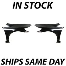 NEW Primered - Front RH/LH Side Fender 2-PC Pair for 2006-2011 Honda Civic Sedan