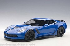 2016 CHEVROLET CORVETTE C7 Z06 COUPE LAGUNA BLUE 1:18 AUTOart 71265 NEW IN BOX