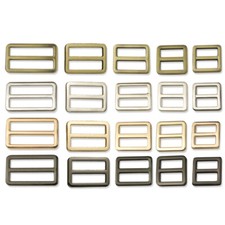 Straps Metal Slider Tri Glide Adjuster Buckles Bag Shoes Belt Clasp 16 38 50 mm