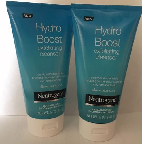2x LIMPIADOR EXFOLIANTE NEUTROGENA HYDRO BOOST 5 OZ EA - Imagen 2 de 3