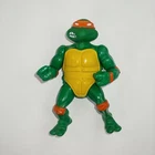 Teenage Mutant Ninja Turtles action figure VTG TMNT Michelangelo soft head 1988