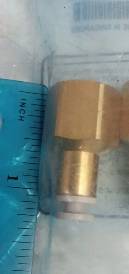 SMC KQ2F04-02 4MMx1/4"NPT push-to-connect female connector **10-pack** - Image 4 of 4