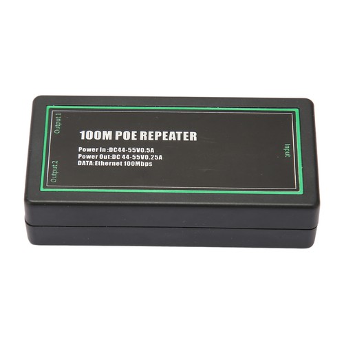 POE Extender Standard Gigabit Monitoring Signal Repeater Splitter NEW - Afbeelding 6 van 12