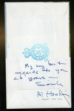 1981 Sopwith Tabliod RAF Cover SIGNED A Hacking US Marine Corps  ACE Pilot  WW2 