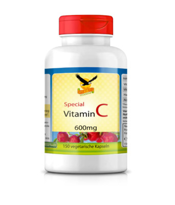 Get UP  Vitamin C 600 säurefrei, 150 Kapseln