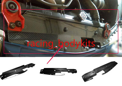 For Mitsubishi Evolution EVO 5 6 Carbon Fiber Cooling Slam Panel Radiator Cover