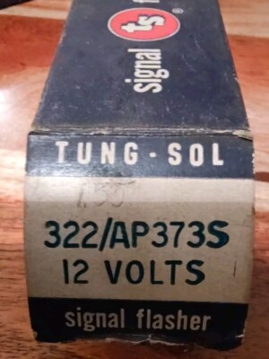 1 NOS Tung-Sol AP373S 12 Volt 2 Terminal turn signal hazard flasher 3 Lamp