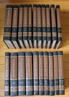 First Encyclopedia 7冊セット Set of World Book Encyclopedias 1974--Volumes 1-21-- You Choose | eBay