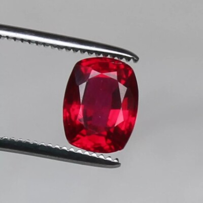 Red Ruby Blood 5.00 Ct. Cushion Cut Mozambique Amazing 100% RARE Loose Gemstone