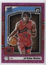 2024 Donruss Optic Rated Rookie Pink Glitter Prizm /275 Ja'Kobe Walter #283 4o1