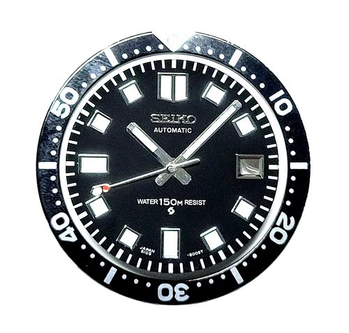 NEW COMPLETE SET OF HANDS/BEZEL INSERT/DIAL SEIK0 6105-8000/8010 CAPT. WILLARD!