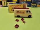 OLD VINTAGE LESNEY MATCHBOX # 62 TV SERVICE VAN ORIGINAL BOX