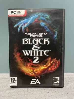 Black & White 2 PC Game Collectors Edition 2 Disc Set EA 2005 Windows 