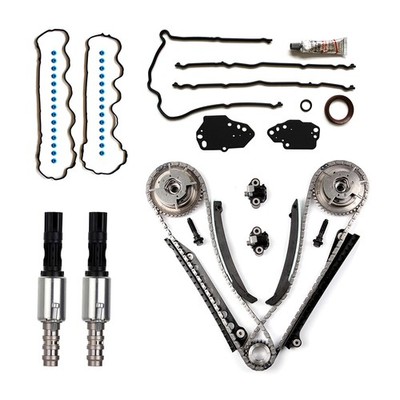 Timing Chain Kit Cover Gasket VCT Selenoid For 2005-2006 Ford F-150 5.4L