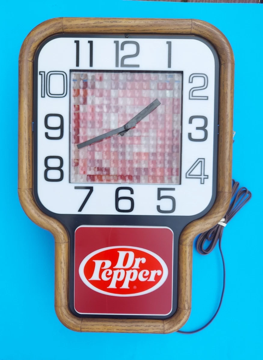 Dr Pepper Clock for sale | eBay