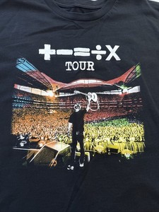 Ed Sheeran 2023 Mathematics America Tour Black T-Shirt Size L