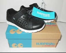 Surprize by STRIDE RITE Toddler Boy  s Tex Land  Water Shoes - Black- NEW 