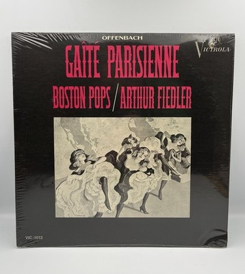 Offenbach Gaite Parisienne Boston Pops/Arthur Fiedler LP Vinyl Record NEW~SEALED