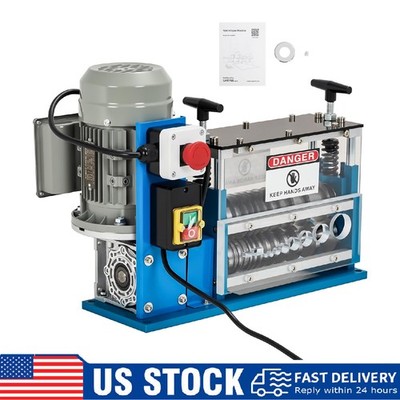 Electric Wire Stripper Machine, 0.06''-1.5'' Automatic Copper Cable Stripper 370W