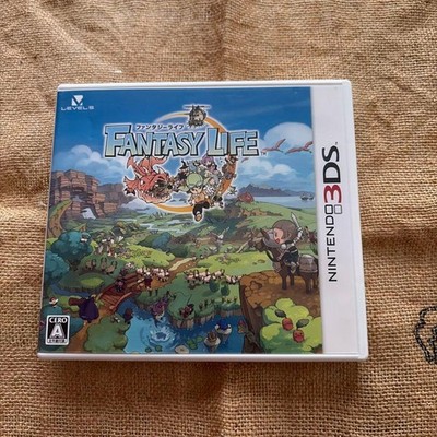 Fantasy Life Nintendo 3DS Game Software Used Japanese Version