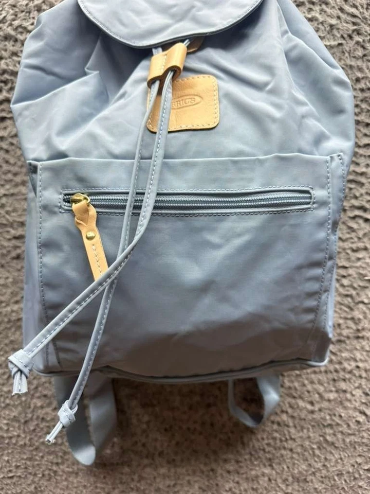 Mochila ligera impermeable azul claro Bric's X-Bag X-Travel 2.0 City para mujer Foto 4 de 4