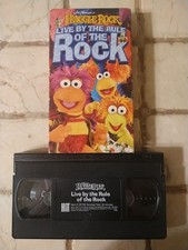 Fraggle Rock VHS Live By the Rule of the Rock VHS 2005 Jim Henson