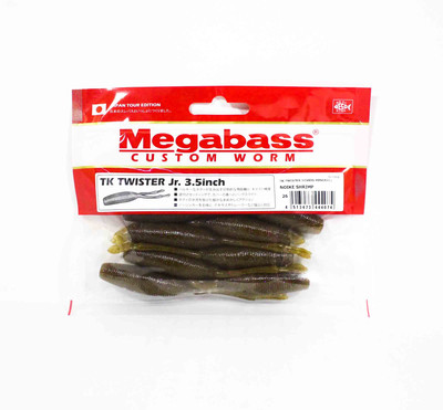 Megabass Soft Lure TK Twister JR 3.5 Inches Noike Shrimp (4074)