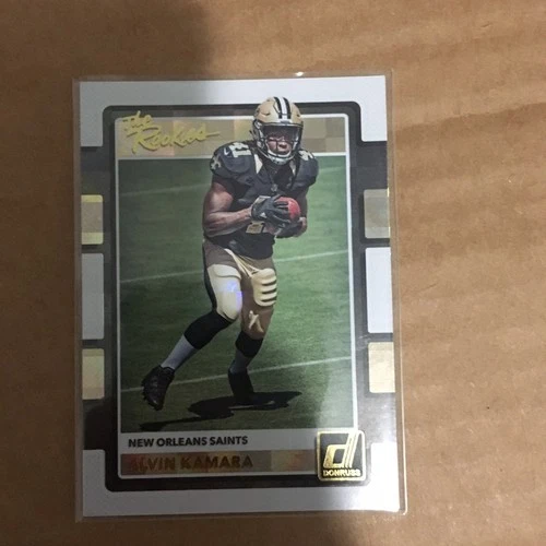 2017 Donruss - The Rookies Alvin Kamara #17 Foil RC New Orleans Saints Vols
