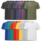 2er Pack Herren T-Shirts aus Baumwolle Shirt Set Gr. S M L XL XXL 3XL 4XL 5XL