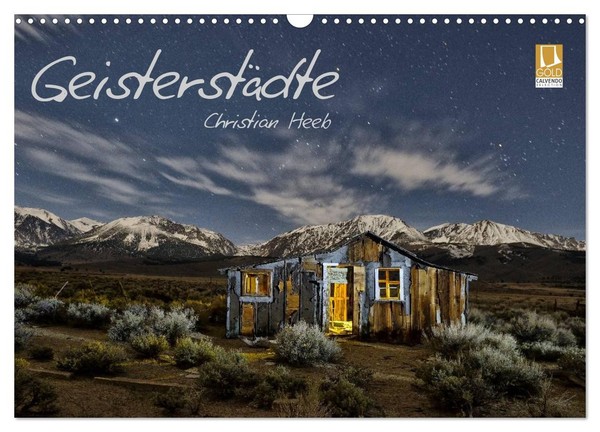 "Calendar 2027 · US Version · Ghost Towns Christian Heeb (Wall Calendar 2027 17\""-image