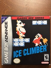 Game boy Advance Classic NES Series Ice Climber. Box Only. No Inserts Or Game