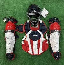 All Star Top Star Intermediate Ages 13-15 Baseball Catchers Gear Set - USA
