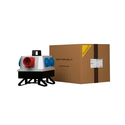 Stromverteiler BAU 5x230V mit 16A Anbaustecker Doktorvolt 6138 - Bild 1 von 4