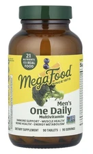 MegaFood Men s One Daily Multivitamin - 90 Tablets - Exp 6/27