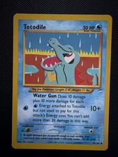 TOTODILE 85/105 NEO DESTINY Unlimited Common Pokemon