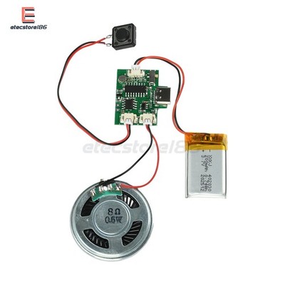 DIY Recording Playback Module 8M Type-C for Music Movement 3D Book Greeting Card